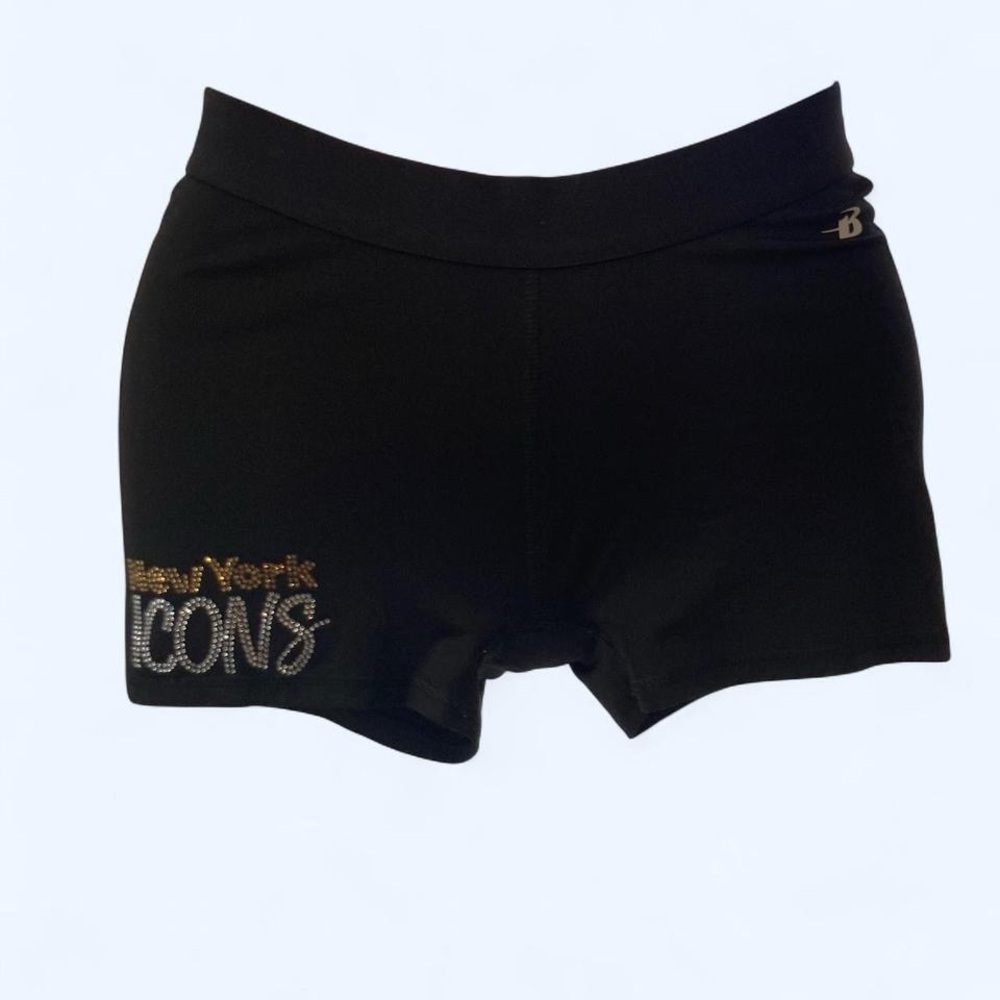 Black New York Icons shorts #y2kfashion Badger S